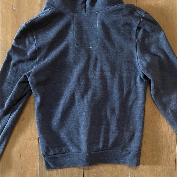 Aviator Nation 5 Stripe Navy Hoodie- M - Picture 10 of 11